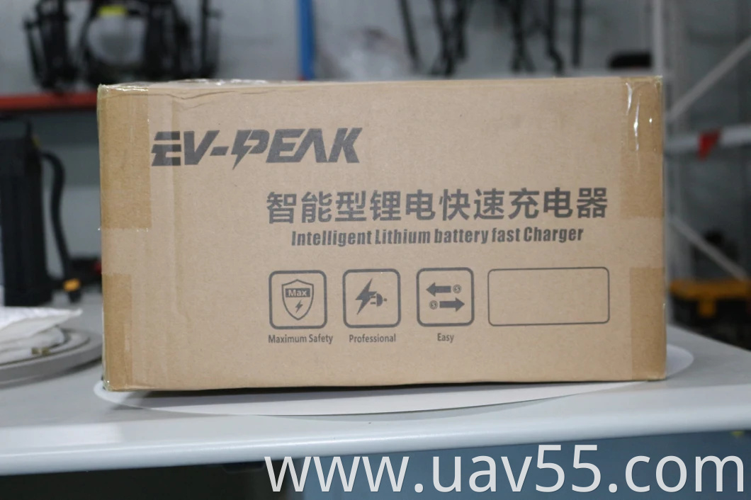 EV-Peak U4-HP Balance Charger Dual Channel for Lipo/Lihv 6s-14s Battery 2500W 25A